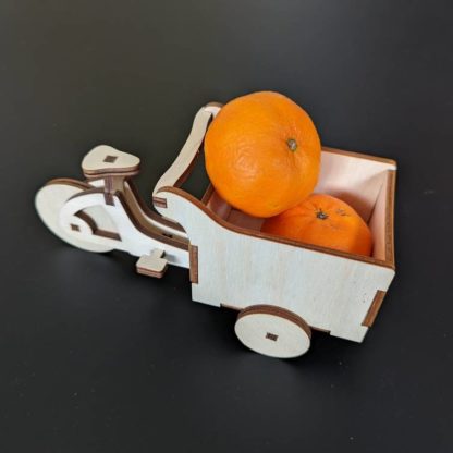 Cargoli Dreirad mit Mandarin drin