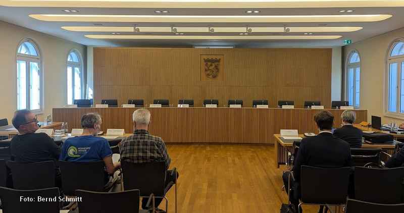 Gerichtssaal Hessisches Staatsgericht.